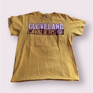 Cleveland Cavaliers Lebron James 23 Shirt Size M Yellow